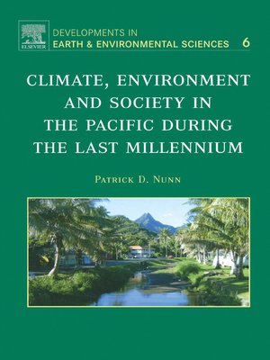 cover image of Climate, Environment, and Society in the Pacific during the Last Millennium
